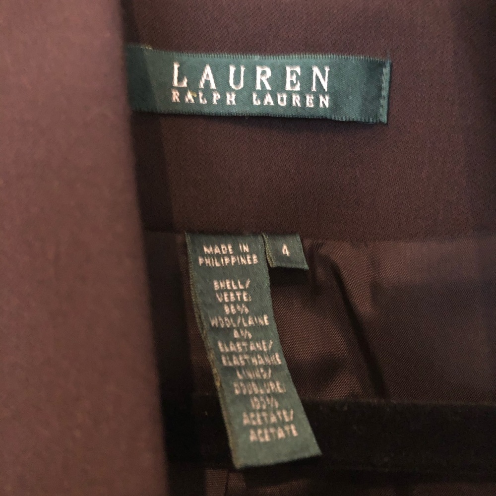 Ralph Lauren Brown Jacet Sz 4